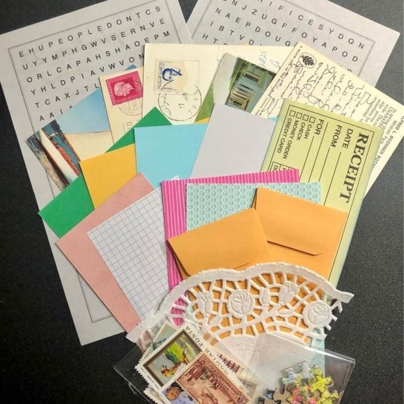 50pc Vintage Paper Ephemera Pack #2. - Picture 1 of 5